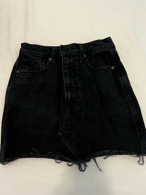 Abercrombie & Fitch Black Ultra High Rise Denim